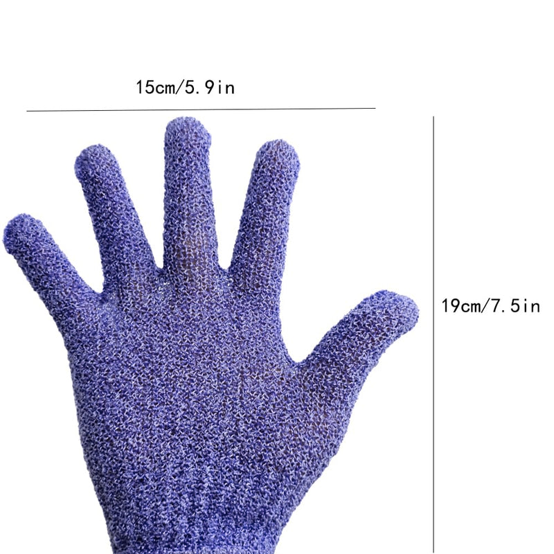 [Australia] - Aisamco 30 Pcs Shower Exfoliating Gloves 15 Colors Body Scrubber Gloves Bath Gloves Exfoliating Glove Glove Shower Spa Massage Washing Dead Skin 