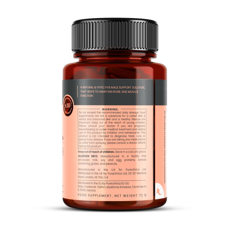 Pureclinica Turkesterone 10X Strength – 5082mg per Capsule – Advanced Muscle Growth & Recovery – 120 Capsules, 4 Month Supply 120 count (Pack of 1)