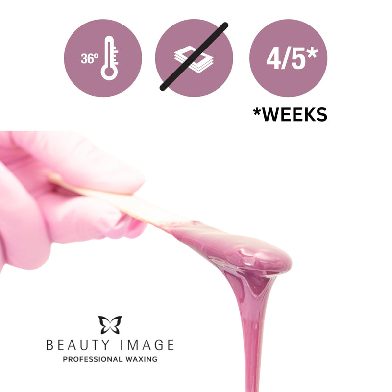 [Australia] - Microwave hair wax for face and body, warm wax, soft and creamy, for sensitive skin, effective on very short hair 