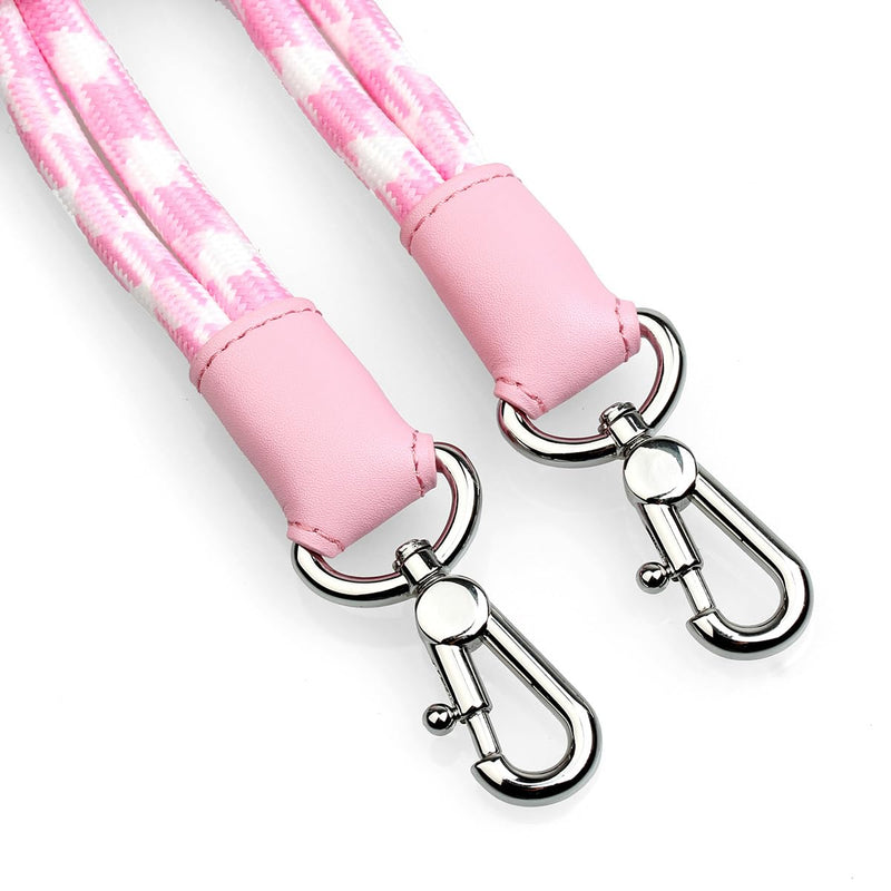 Jiesinlov Rope Purse Straps Replacement Crossbody Shoulder Strap for Mini Le PLIAGE Pink-l