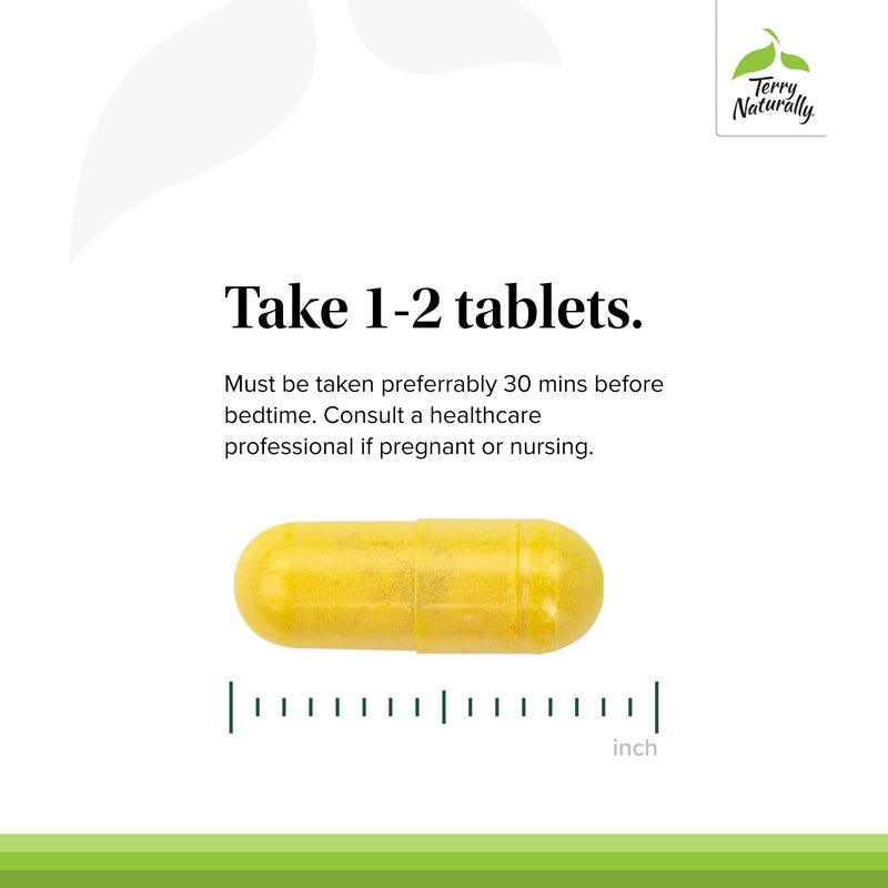 Terry Naturally Curamin Nighttime - Pain Relief & Sleep - 30 Count | BCM-95, DLPA, Curcumin. Restful Sleep and Relaxation Support. 30 capsules. 30 Count (Pack of 1)
