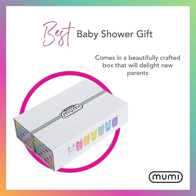 MUMI Piccolo Packing Bundle – Baby Travel Organizer Set of 6 | Packing Cubes & Toiletry Bags for Baby Essentials | Diaper Bag & Suitcase Organizer | New Parent Gift Set Blue