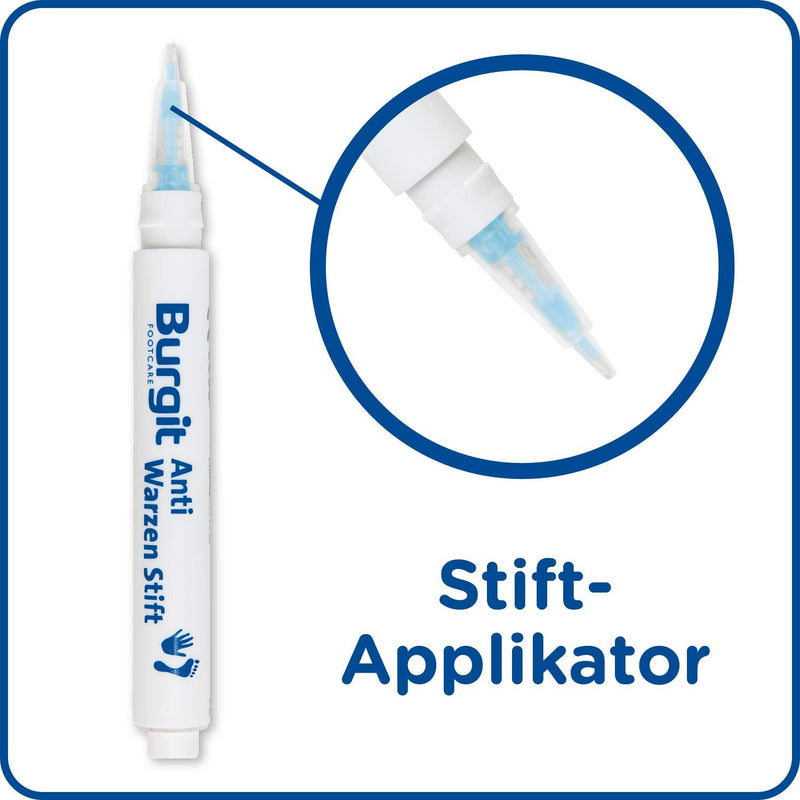 [Australia] - Burgit · Anti wart pen (2ml) · Against warts · Wart treatment · Simple & effective · For common warts on hands and feet 