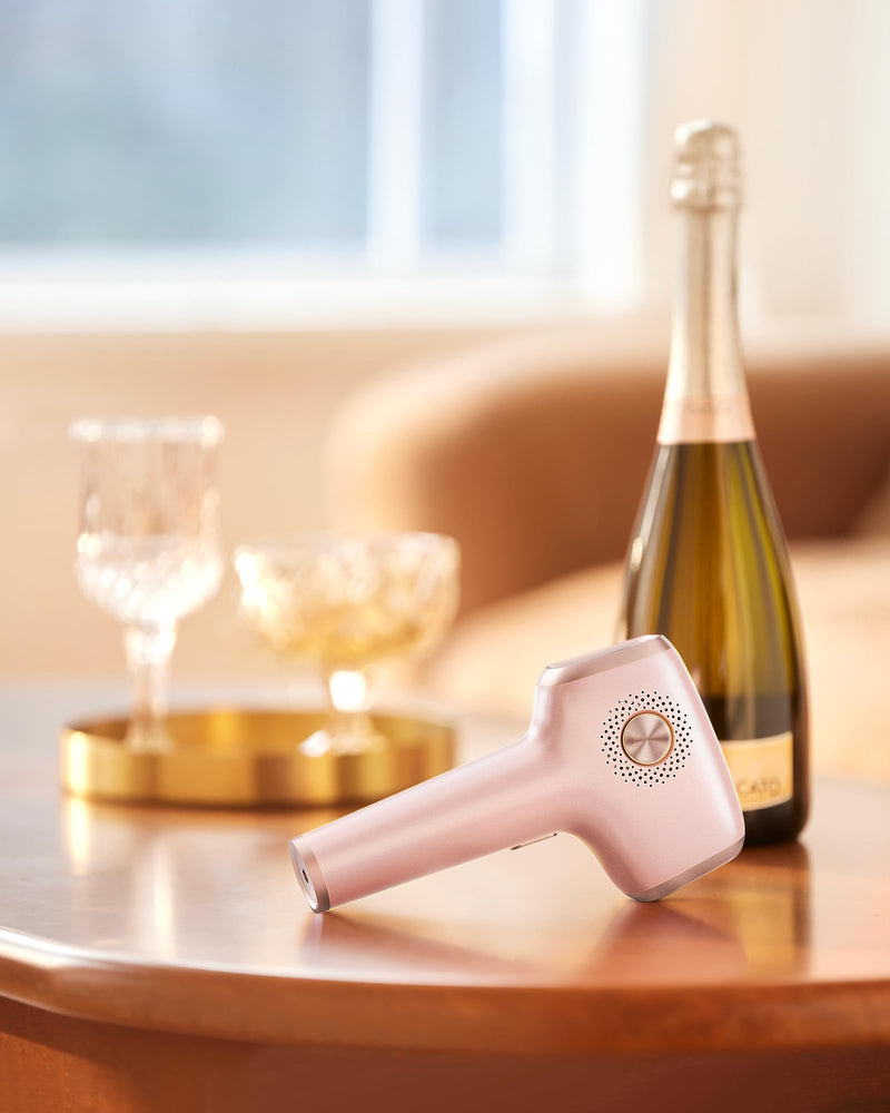 [Australia] - INNZA IPL Hair Removal with Ice Cooling Care Function for Women,Long-Lasting Results,999,999 Flashes Painless IPL Hair Remover, Hair Removal Device for Armpits Legs Arms Bikini Line Rose Gold 