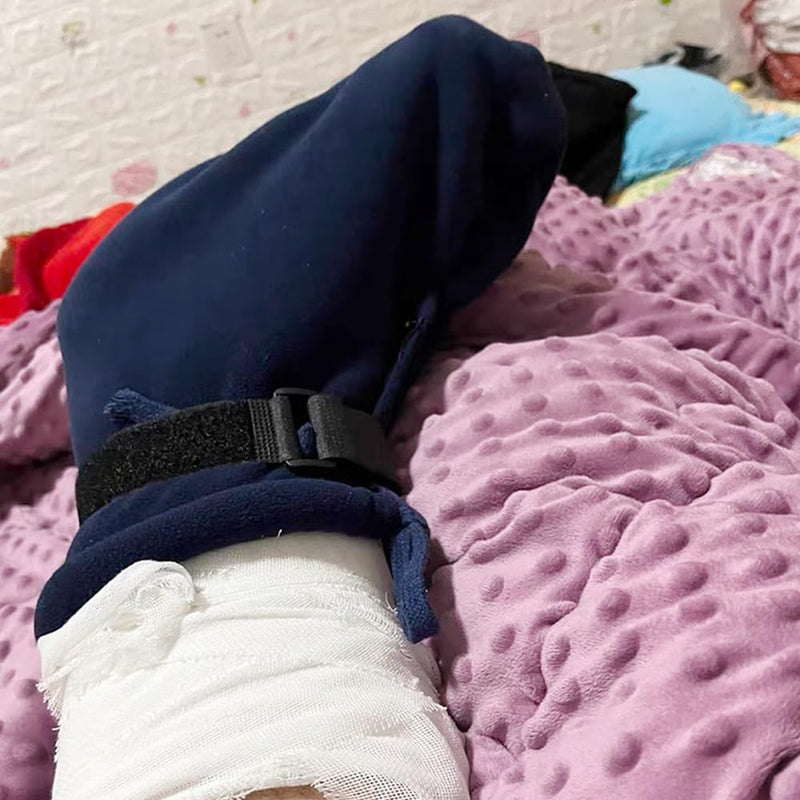 Cast Toe Sock Cover for Foot Ankle Cast, Warm Plaster Stocking Protective Accessories, Breathable & Adjustable, 1 Pcs (S) S