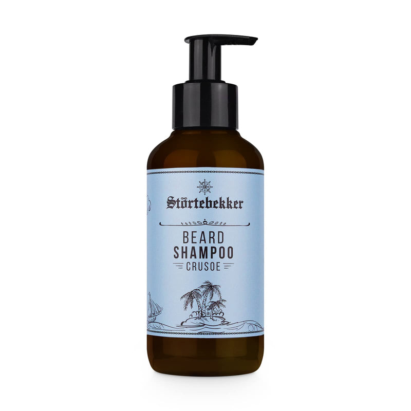 [Australia] - Störtebekker® Premium Beard Shampoo for Men - 200ml Beard Shampoo for Daily Beard Care - Optimal Cleansing and Care for the Beard - Rich Foam - Beard Wash for Men - Gift Idea 