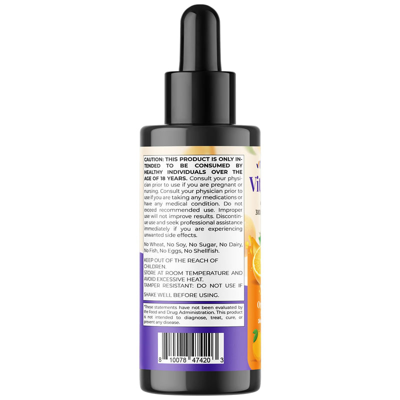 [Australia] - Vitamatic Sugar Free Vitamin A Liquid Drops 10000 IU (3000 mcg) as Retinyl Palmitate - Approximate 4 Months Supply - Immune Support, Eye Health, Skin Health - 2 FL OZ (59 ml) (2 Packs) 