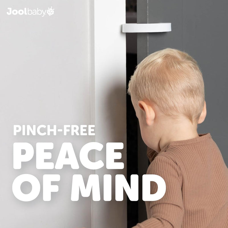 [Australia] - Jool Baby Door Pinch Guards (6 Pack) ‚Äì Slam Preventer ‚Äì Babyproof Doors to Avoid Pinched Fingers & Door Slamming, Keep Pets from Getting Locked in 