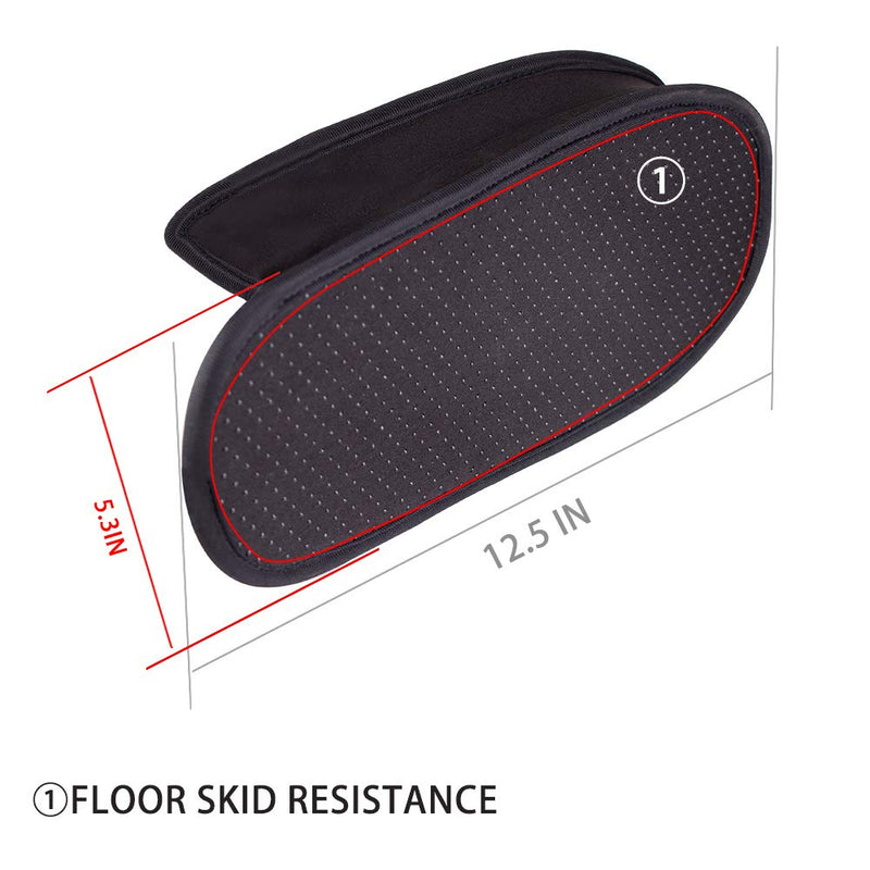 [Australia] - DGXINJUN Red Light Therapy Devices Near Infrared LED Pad 880 NM Foot Pain Relief Slipper for Feet Toes Instep One Pad Set 