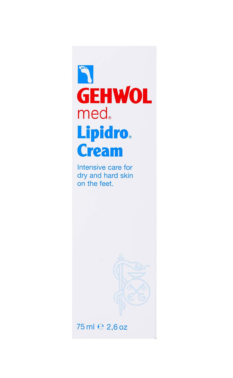 Gehwol Med Lipidro Cream for Unisex, 2.6 Fl Oz (Pack of 1)