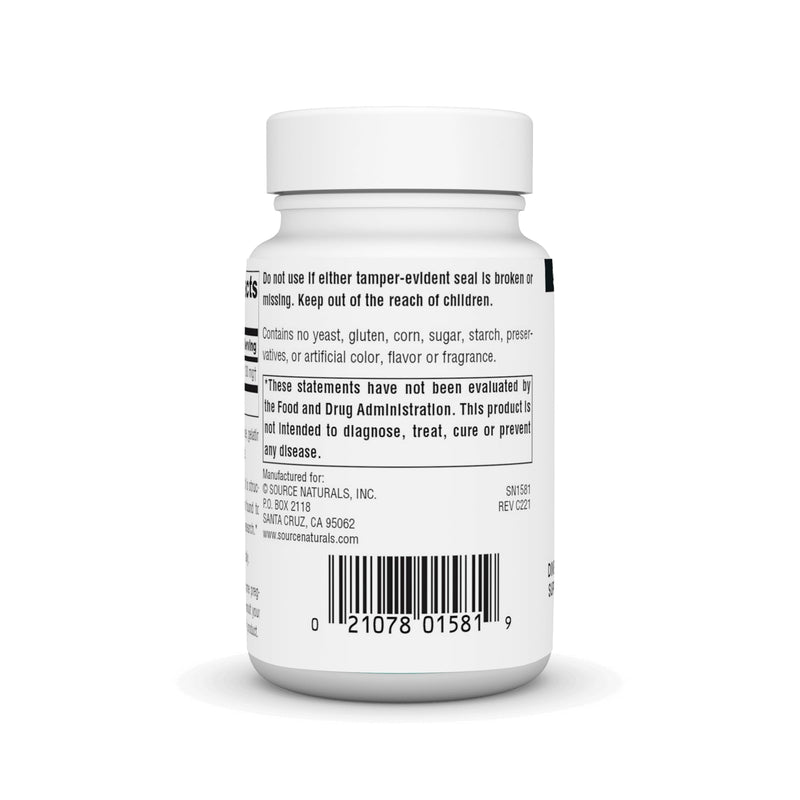 [Australia] - Source Naturals DMAE, Dimethylaminoethanol Bitartrate - Supports Mental Concentration - 50 Capsules 