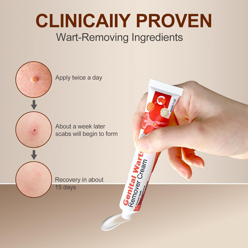 [Australia] - Wart RemoverÔºåFast Acting Gel Wart Remover Freeze Off - Fast-Acting Wart Ointment, Genital Wart Freeze Off,Easy to Carry(1Pack) 1pcs 