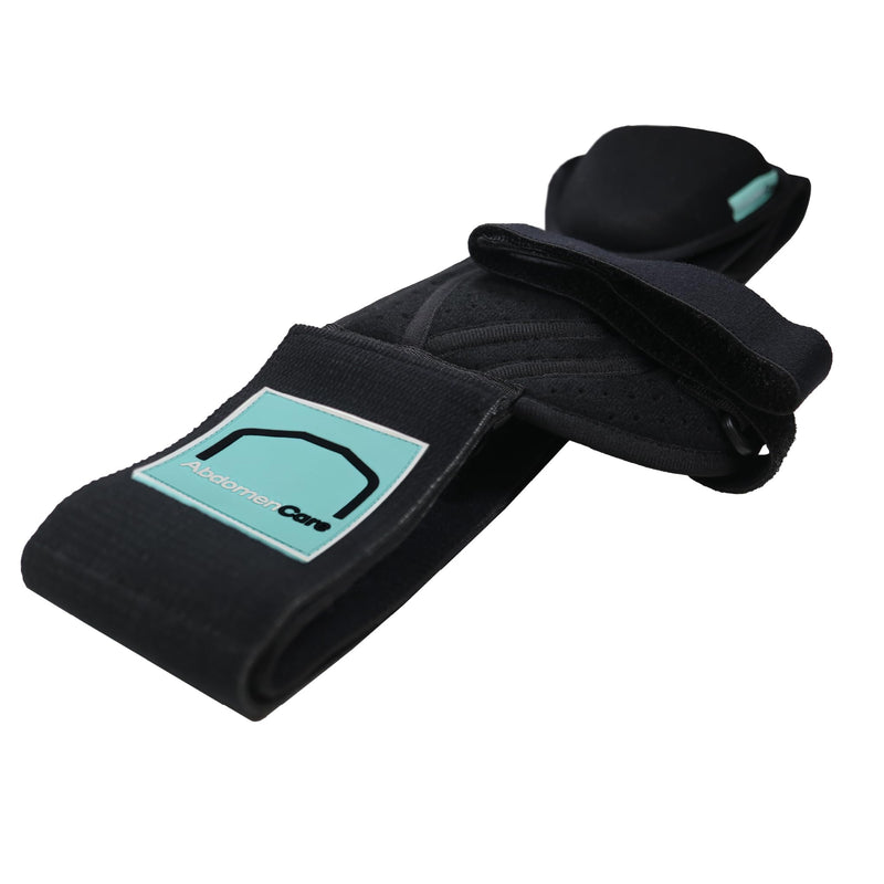 Abdomencare Inguinal Hernia Support Belt for Men & Women with 2 Compression Pads - Hernia Belt for Men Inguinal - for Left or Right Side Inguinal Hernias - Hernia Belts for Men Truss Support - S/M