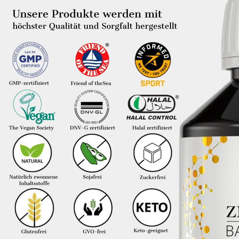 [Australia] - ZinZino BalanceOil+ fish oil with Omega-3 2478 mg, Omega-9, vitamin D3, tocopherol, DHA, EPA with olive oil grapefruit-lemon-lime flavor, 300 ml 300 ml (pack of 1) 