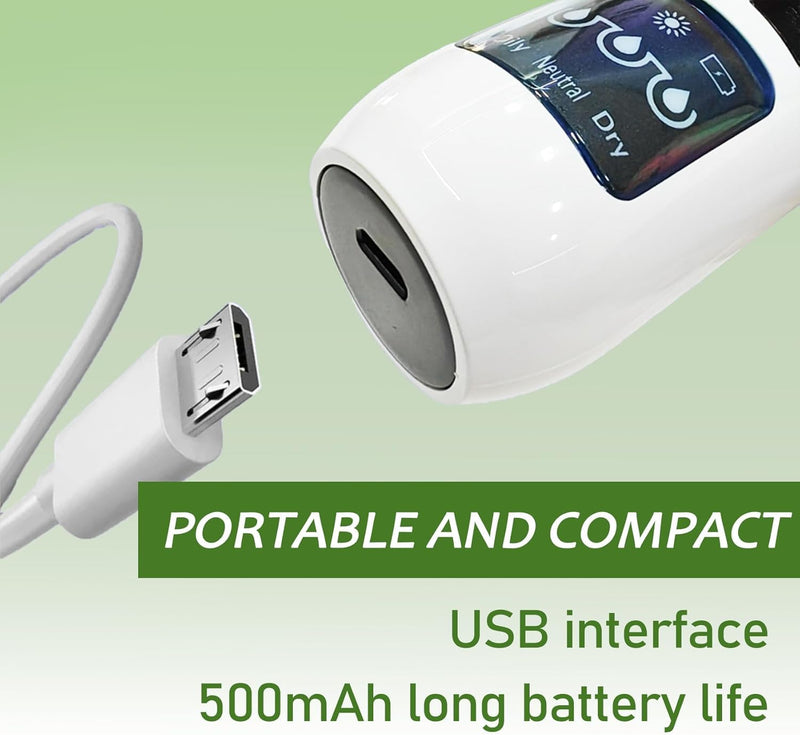 Blackhead Remover Pore Vacuum - Facial Pore Cleaner with 3 Adjustable Suction Levels, 4 Blackhead Removal Tools, Electric Acne Extractor Tool for Women & Men White