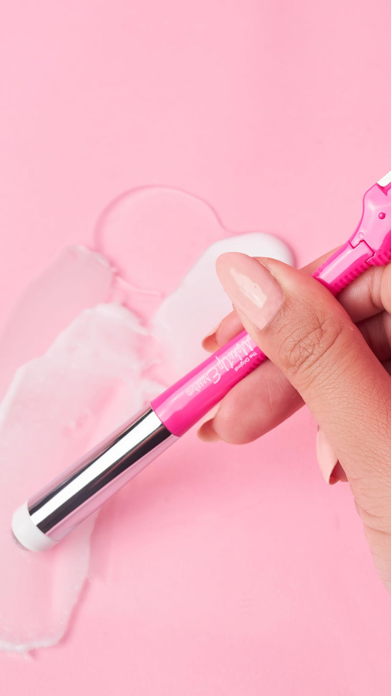 [Australia] - Fuzz Eraser by The Original MakeUp Eraser, 2-in-1 Dermaplaning Facial Razors and Cooling Eye Roller, Tool for Exfoliation, Hair Removal, Face Massage 