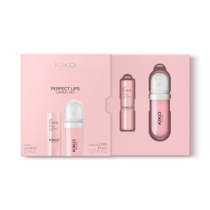[Australia] - KIKO Milano Perfect Lips Caring Set | 1 Lip Scrub And 1 Lip Cream 