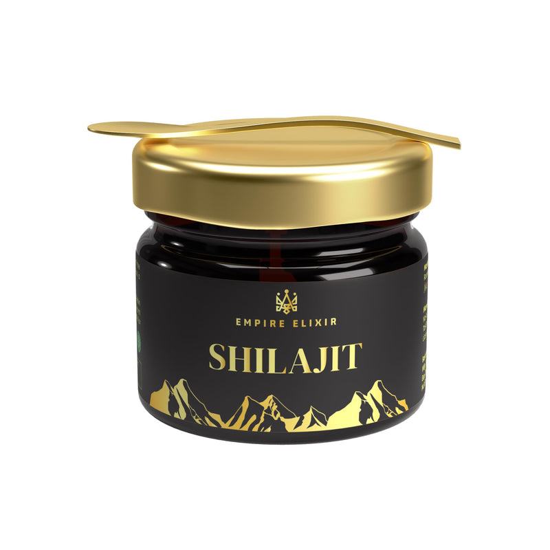 [Australia] - Pure Himalayan Shilajit Resin 20g Jar - High Potency Gold Grade for Men & Women | Natural Mineral Supplement | Energy Boost & Immune Support, 75% Fulvic Acid 