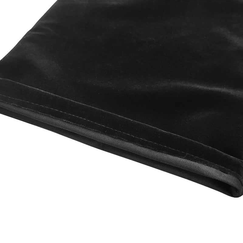 [Australia] - Black Velvet Cremains Urn Bag for Human Ashes - For Use Inside the Urn - Size 10" X 12" (230 Cubic Inches Capacity) - Includes a Resealable PE Material Ashes Storage Bag Black Large 
