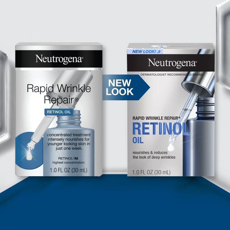 Neutrogena Rapid Wrinkle Repair Retinol Anti Ageing Oil Face Serum 30mL