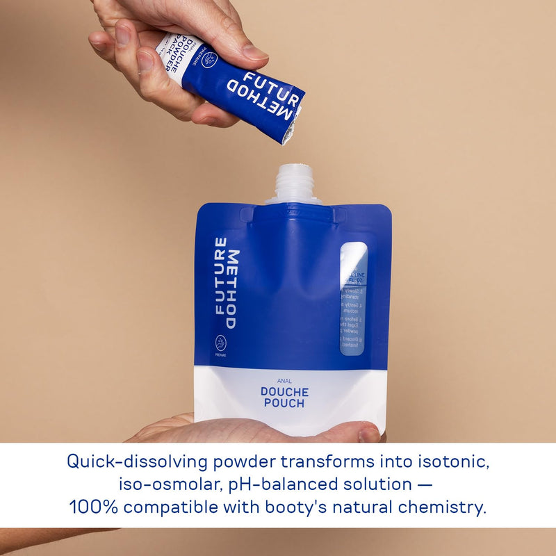 [Australia] - Anal Douche Kit 200ml - Disposable Intimate Wash - All-in-1 Anal Cleaner with Isotonic and Iso-Osmolar Solution - Hydrating and Calming Gentle Care for Safe and Confident Play, (Pack of 2) New Version Pack of 2 