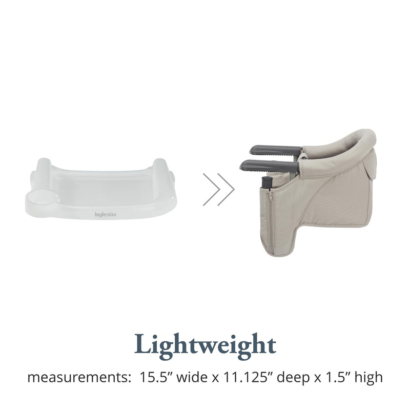 [Australia] - Inglesina Fast Dining Tray Plus - Compatible with Inglesina Fast Table Chair - Durable & Easy to Clean - Quick, Simple Installation - BPA Free 
