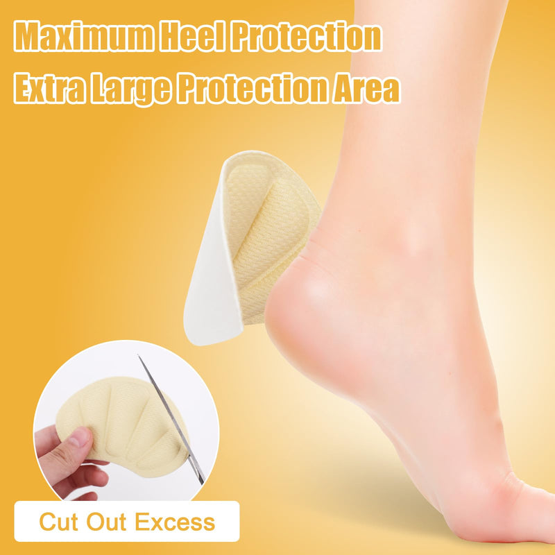 [Australia] - 8 pairs of heel pads, heel pads shoes, heel pads shoes, heel protection for shoes, heel protection, heel pads for shoes that are too large, heel pads, shoe heel pads 