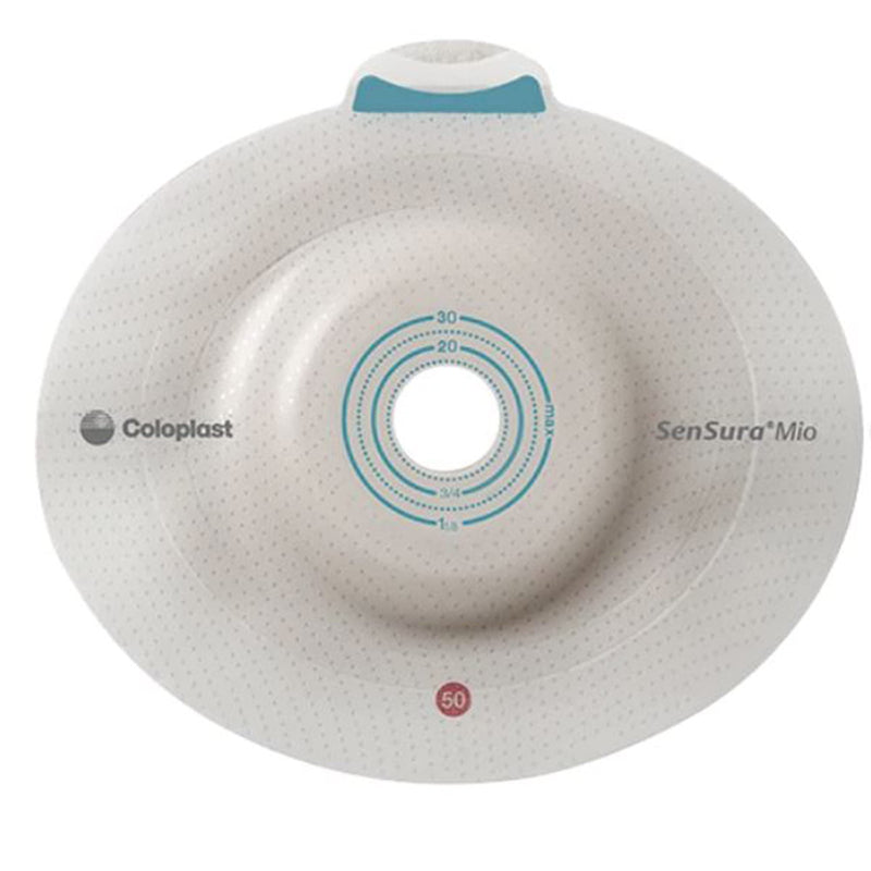 [Australia] - SenSura Mio Click Trim to Fit Ostomy Barrier Elastic Adhesive 50 mm Flange 5 per Box 16951 