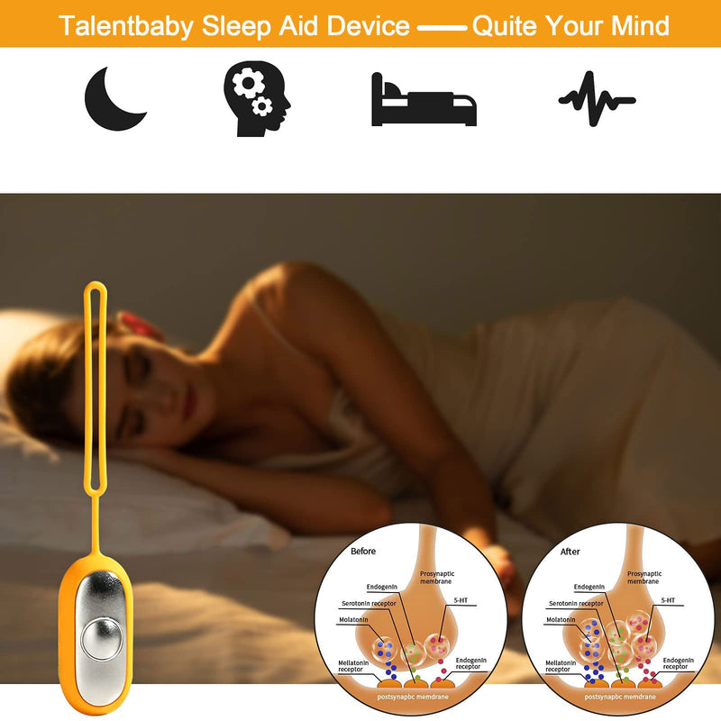 [Australia] - Sleep Device, Compact Sleep Device, Handheld Relaxation Device,Massage Improved Sleeping Mood and Focus Attention,Small and Easy to Carry Light Blue 
