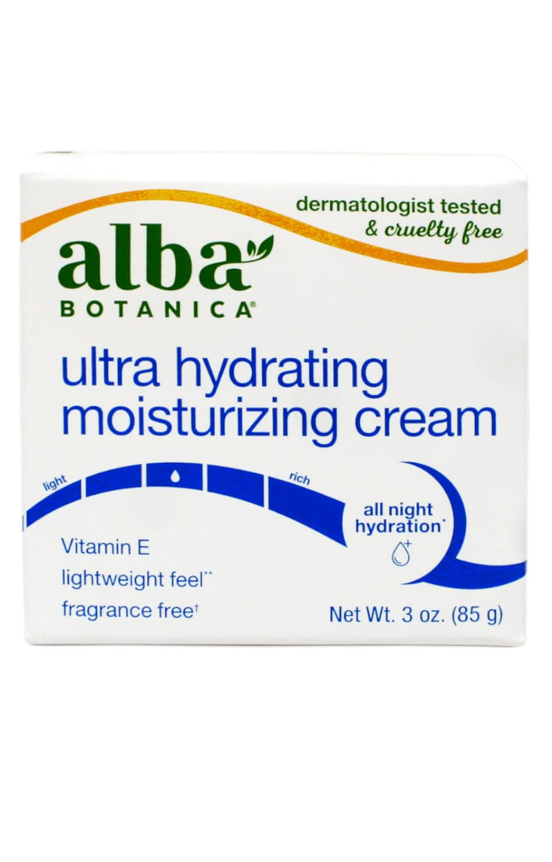 Alba Botanica Hawaiian Moisture Cream Smoothing Jasmine and Vitamin E - 3 oz