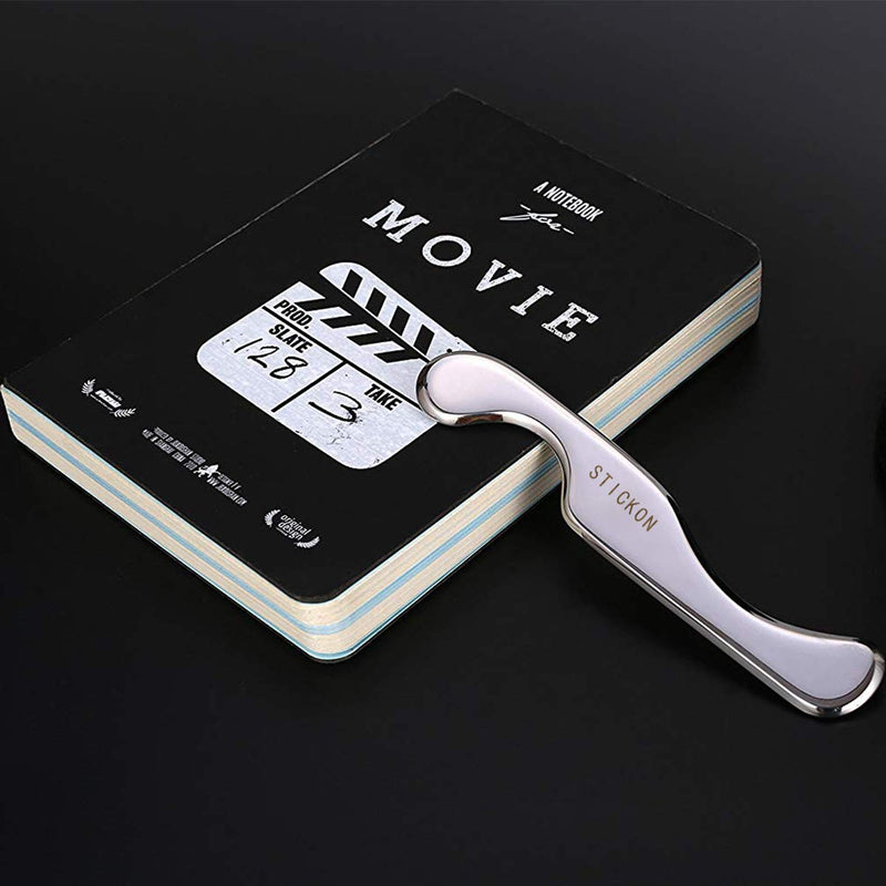 [Australia] - Stainless Steel Gua Sha Scraping Massage Tool - STICKON IASTM Tools Great Soft Tissue Mobilization Tool (C1 Shape) STICKON-C 