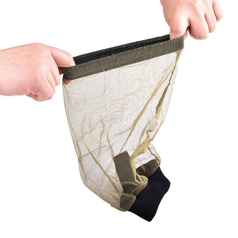 [Australia] - BESPORTBLE Anti Mosquito Net Leg Gaiters Sleeves Feet Protector Support Bug Pants for Outdoor Fishing Hunting Jungle - Green 