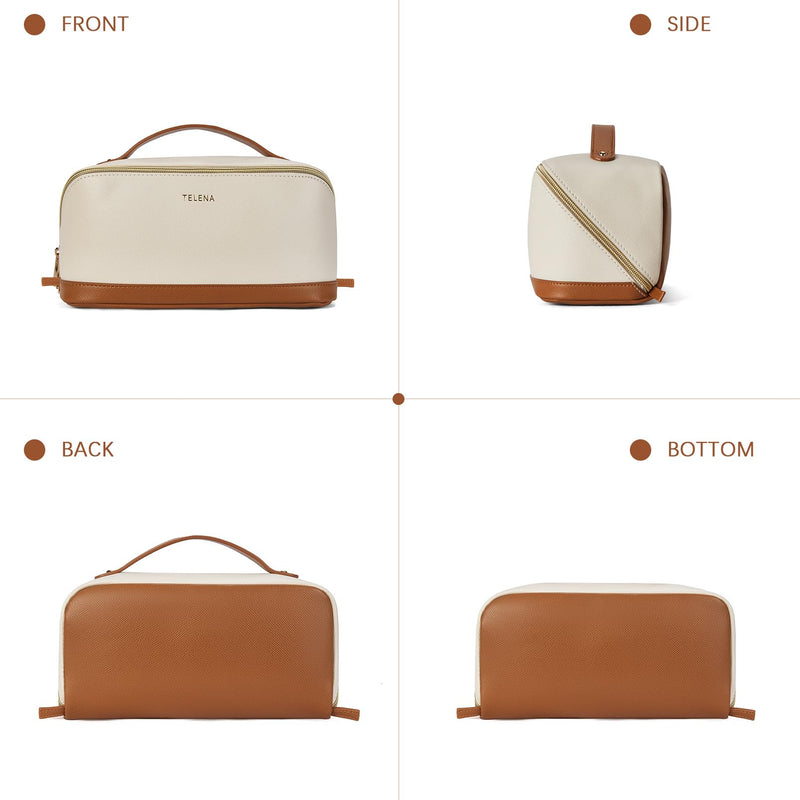 Telena Travel Toiletry Bag and Travel Makeup Bag