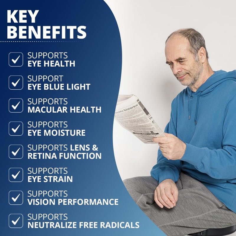 [Australia] - SightCare Lutein and Zeaxanthin Supplements ‚Äì AREDS 2 Eye Vitamins Formula for Macular Health & Blue Light Support ‚Äì Includes Vitamins A, E, B12, Quercetin, ALA, Rutin ‚Äì 60 Capsules 