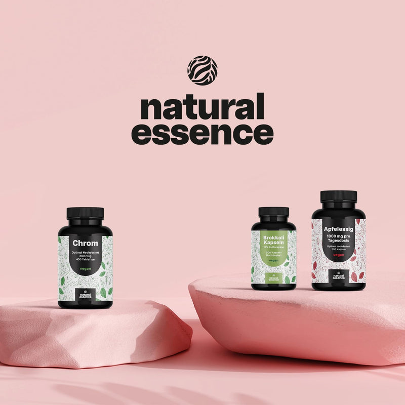 [Australia] - Chromium tablets made from chromium picolinate - 400 tablets in high doses with 200 mcg chromium per tablet - vegan and produced in Germany Original 