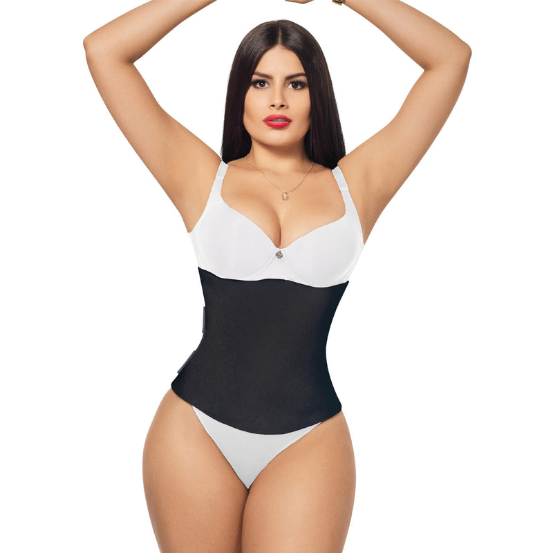 Forma Tu Cuerpo Lipo Foams Post Surgery Post-Operative Liposuction Recovery Compression 360 Tummy Tuck Foam (Black + Short 360 Lipo Foam, X-Small) Black + Short 360 Lipo Foam