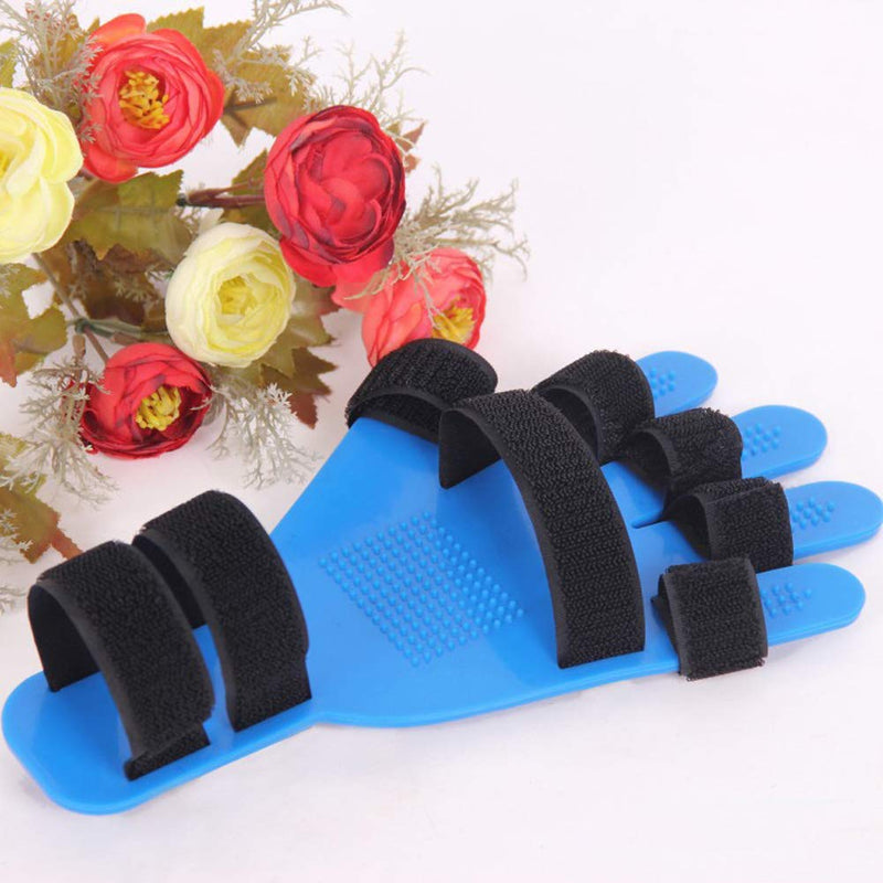 Finger Splint Fingerboard Finger Separator Orthotics Points Hand Wrist Training Orthosis Device Brace Flex Spasm Extension Board Splint Apoplexy Hemiplegia Right Left (Left hand)