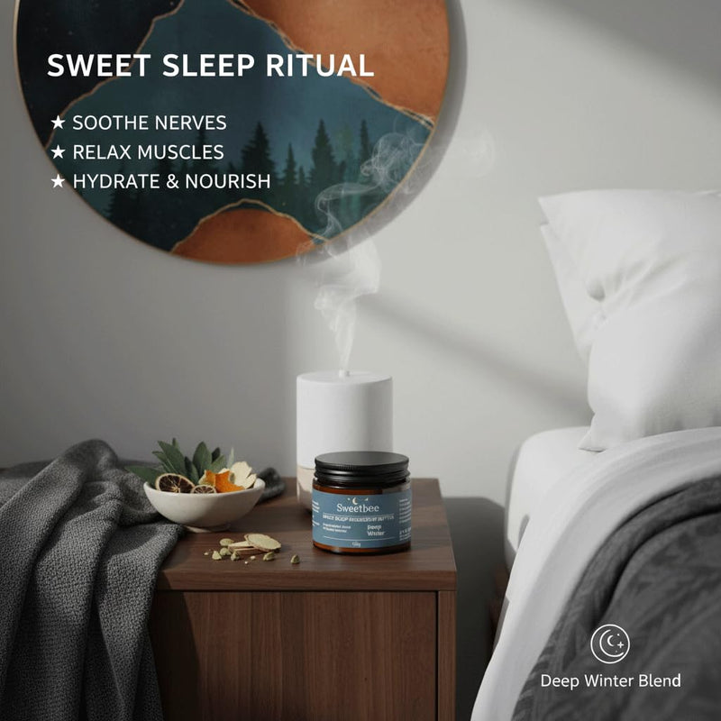 SweetBee Deep Winter Magnesium Butter - Magnesium Cream with Shea & Mango Butter, Arnica & Essential Oils