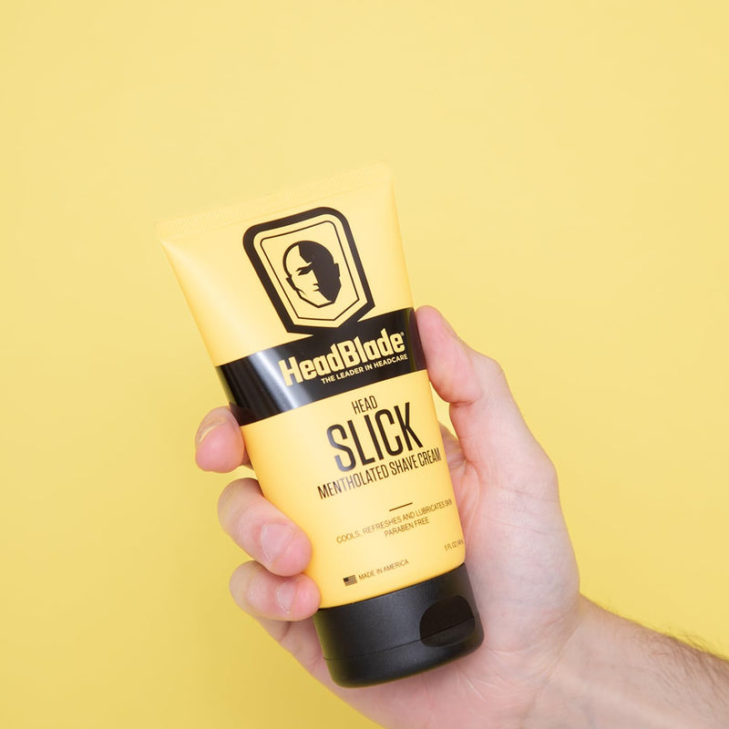 [Australia] - HeadBlade HeadSlick Shave Cream 5 oz for Smooth Head shaving for Bald Men, Helps with Irritation, Redness, & Razor Burn 5 Fl Oz (Pack of 1) 