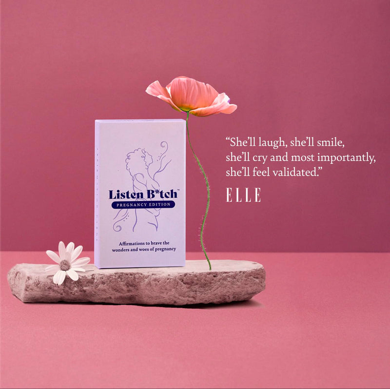[Australia] - Pregnancy Edition Affirmations | Affirmation Cards to Help Brave The Wonderfully Terrifying Journey of Pregnancy 