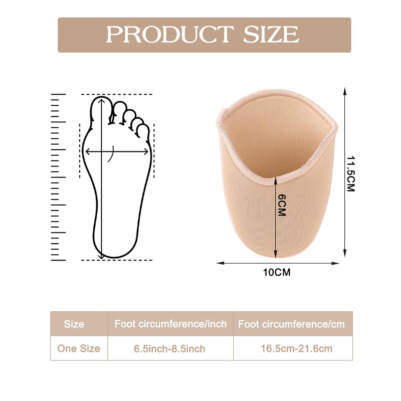 [Australia] - 2 pairs of toe protectors for shoes, toe pads for long ballet and dance shoes, soft toe protection pads for ballet and dance shoes for pointe shoes, fabric toe protectors for women and girls 