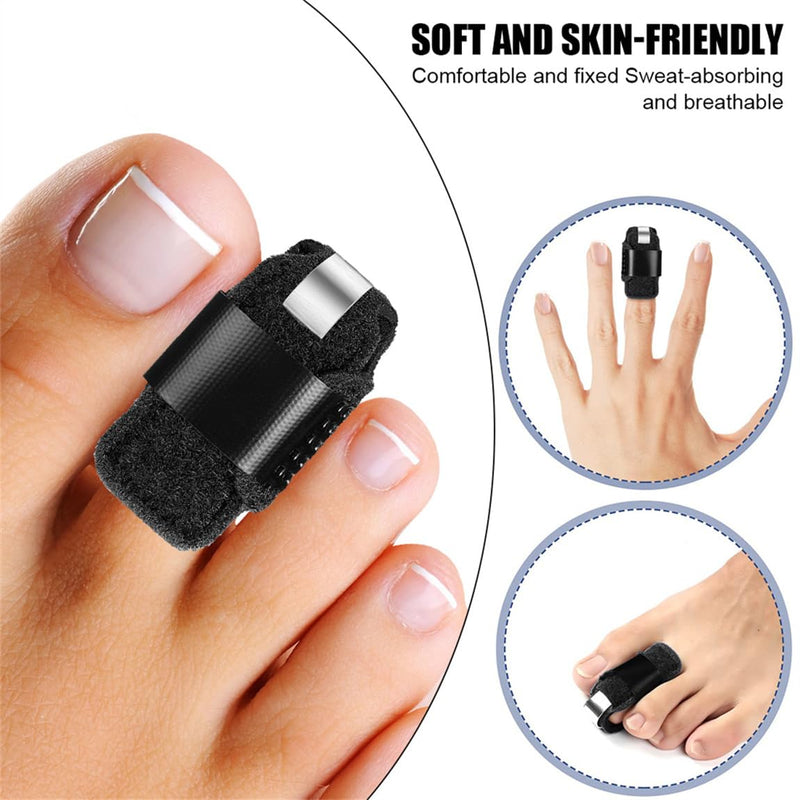 [Australia] - Toe splint hammer toe toe straightener hammer toe straightener claw toe correction for aligning and supporting the toes 1 pair 