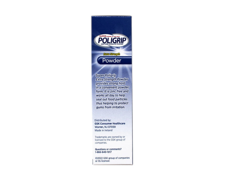 [Australia] - Super Poligrip Denture Adhesive Powder-1.6 oz (Pack of 4) by Super Poli-Grip 