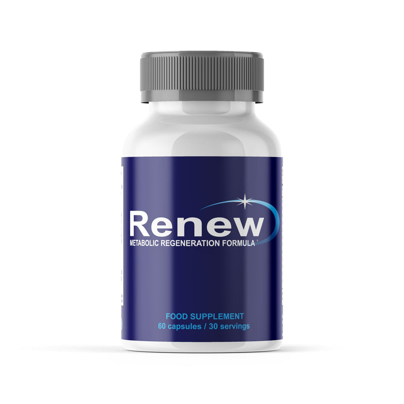 Renew - Metabolic Regeneration Formula - All Natural Formula- 60 Capsules / 1 Month Supply