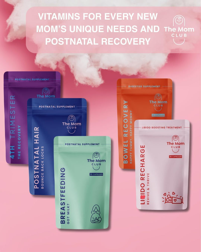 Hair Vitamins for New Moms: Postnatal Hair Wellness Support, Scalp & Strand Strength Supplement with Nutrient-Rich Botanicals, 30 Capsules, 1 Month Supply 1 Month supply: 30 Capsules/Pack