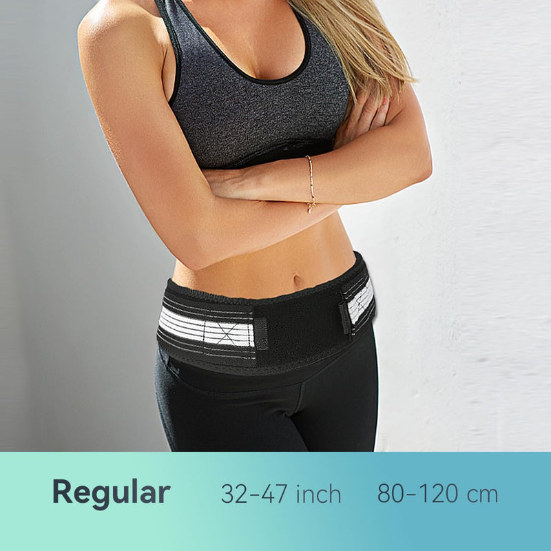 Sacroiliac SI Joint Hip Belt for Women Men，Sciatica Pain Relief Devices for Leg，Pelvis，Lumbar ，Nerve，Back Support Belt，Pelvic Support Belt for Pregnancy，Back Brace for Lower Back Pain