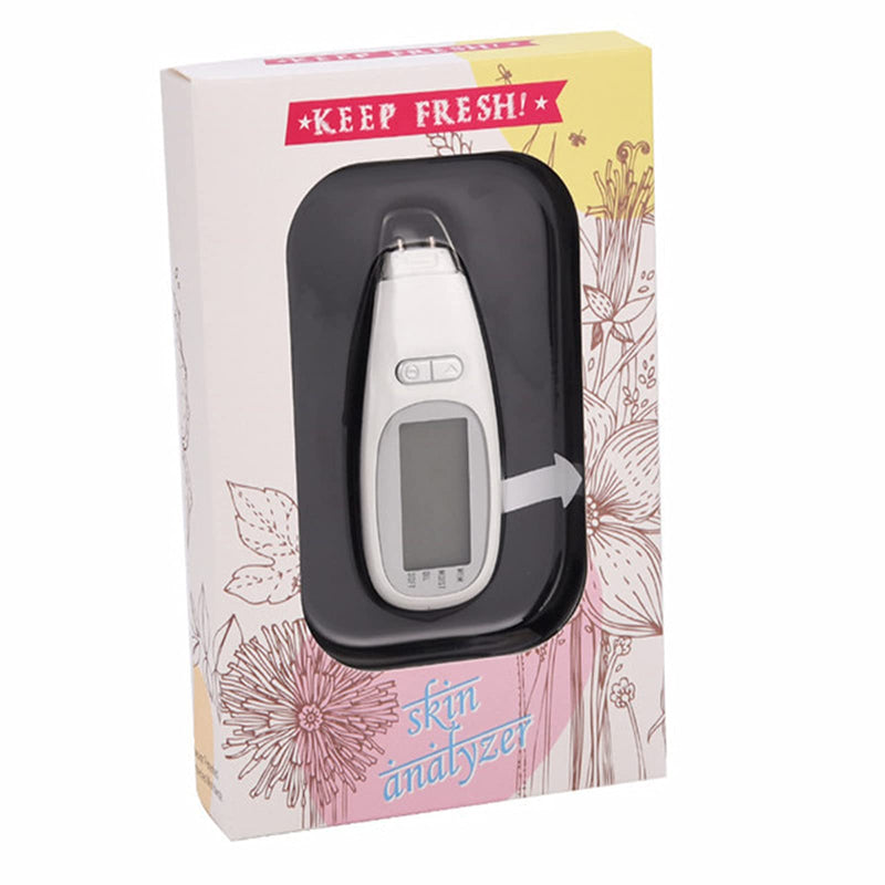 Elitzia Mini Portable Digital Skin Moisture Analyzer With LCD Screen Skin Care Device ET302