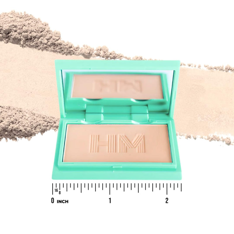 Mini Glam Bag, Mini Pressed Powder (Neutral Medium) & Glamstick Retractable Powder Brush