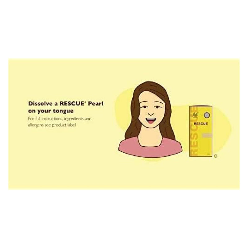 [Australia] - Bach Rescue Pearls Natural Stress Relief ,28 Capsules 