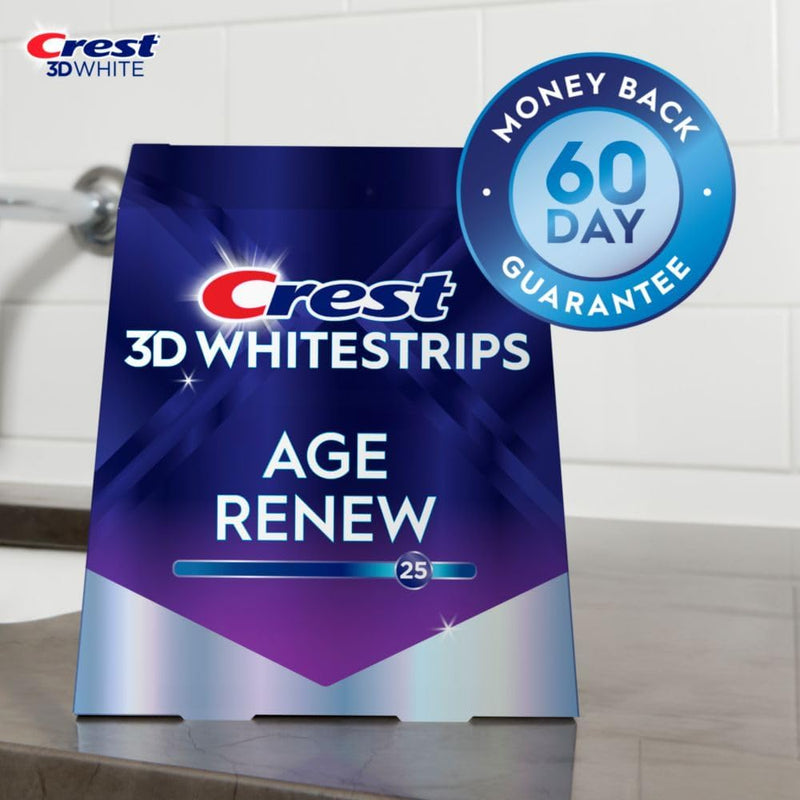 Crest 3D Whitestrips, Supreme Flexfit, Teeth Whitening Strip Kit, 42 Strips (21 Count Pack)